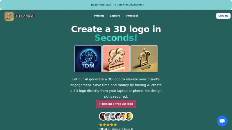 3D Logo AI