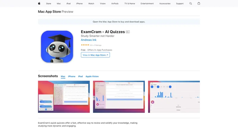 ExamCram - AI Quizzes