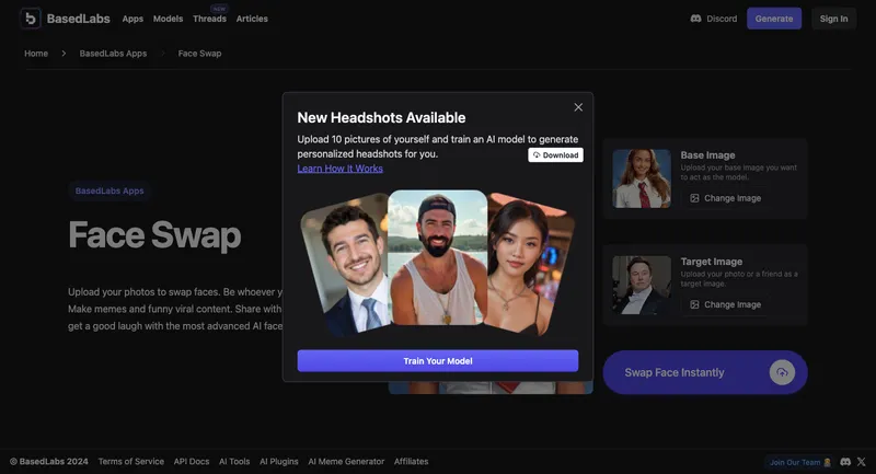 Face Swap by BasedLabs