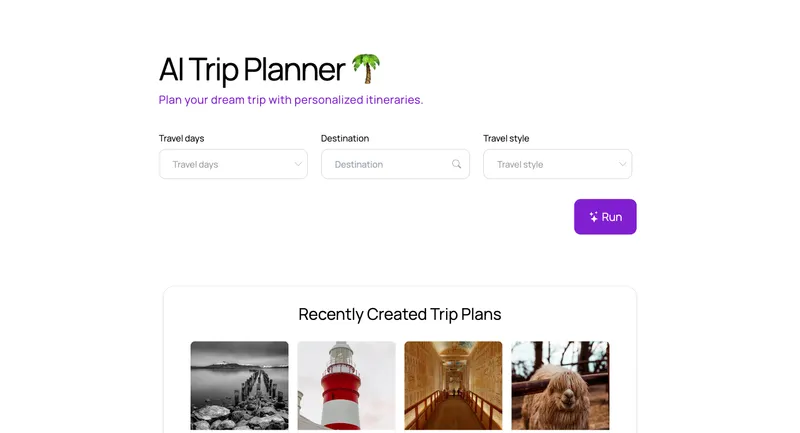 AI Trip Planner