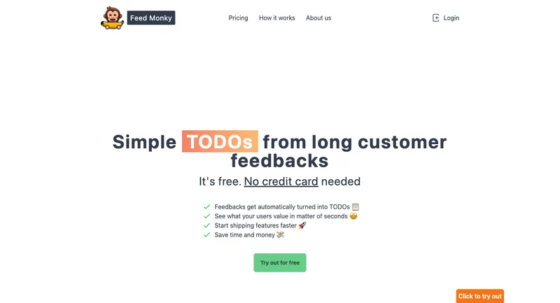 Feed
              Monky