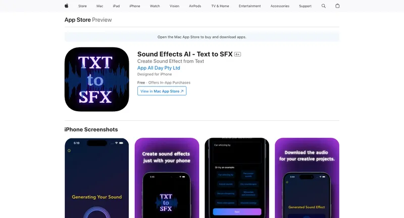 Sound Effects AI - Text to
              SFX