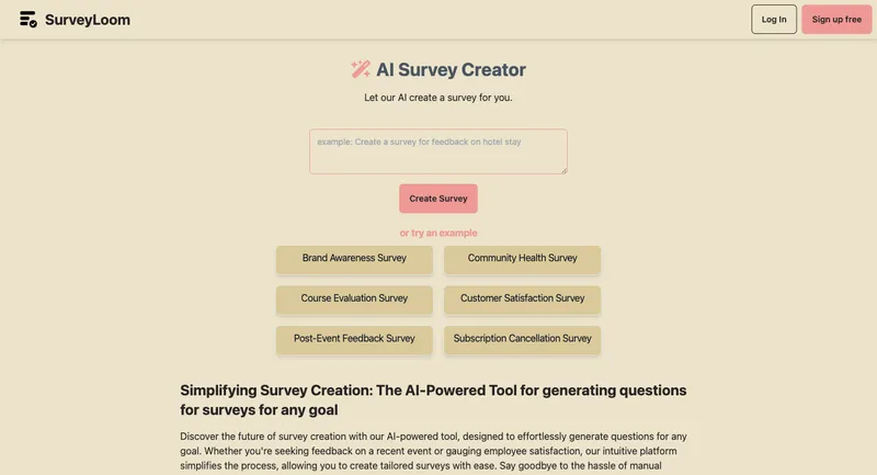 SurveyLoom
