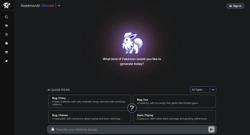 AI Pokemon generator