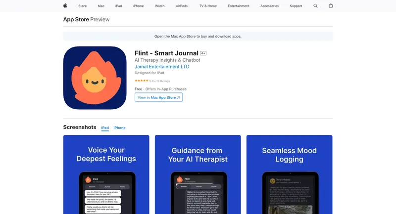 Flint - Therapy Chatbot