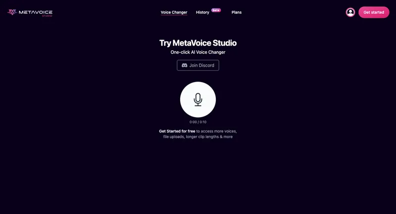 MetaVoice Studio