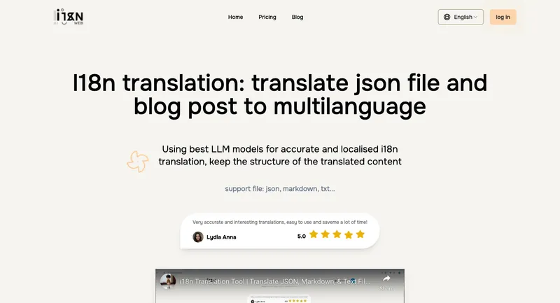 i18n Translation Tool