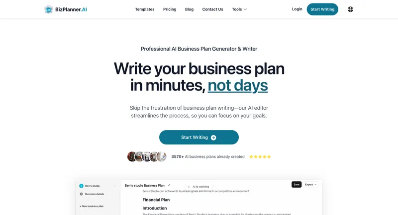 BizPlanner AI