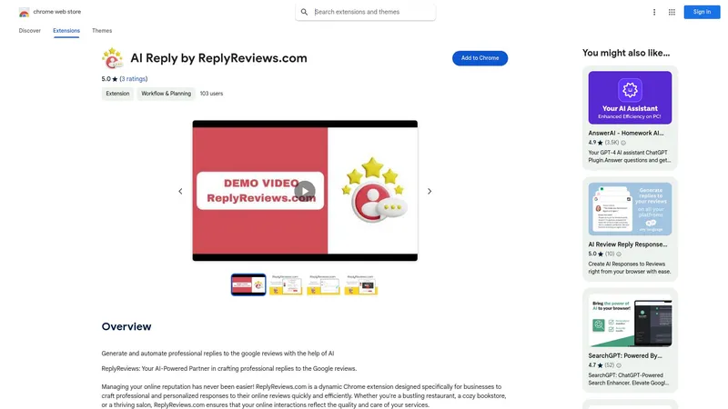 AI Reply by ReplyReviews