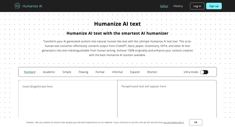 HumanizeAI - The Best Humanizing AI