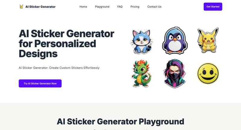 AI Sticker Generator