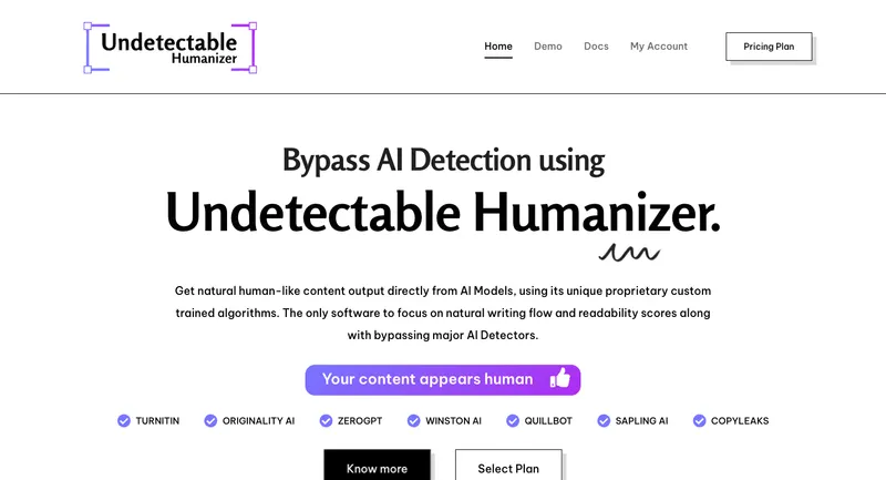 Undetectable AI Humanizer