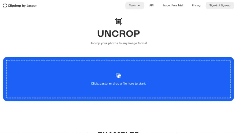 Uncrop by Stability AI