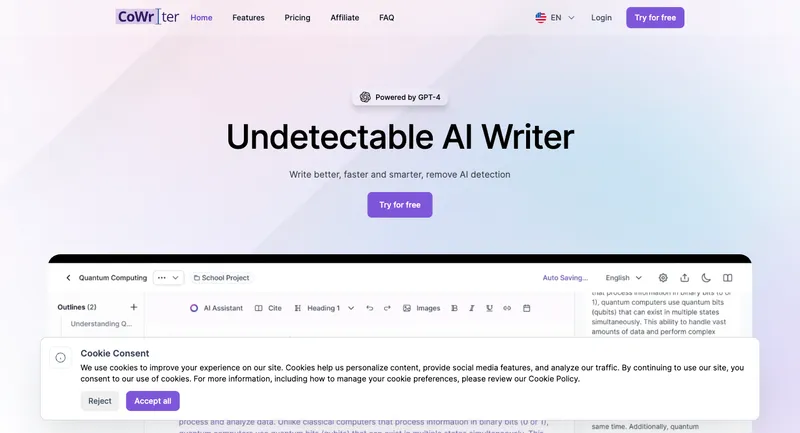CoWriter
              AI