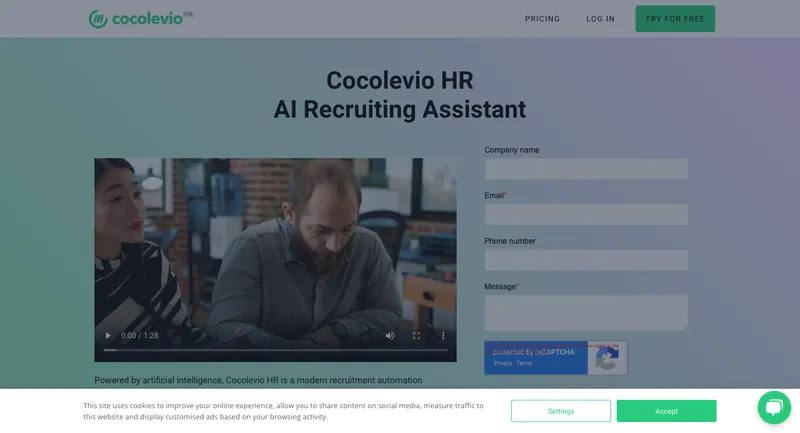 LEVI AI Recruiting
              Software