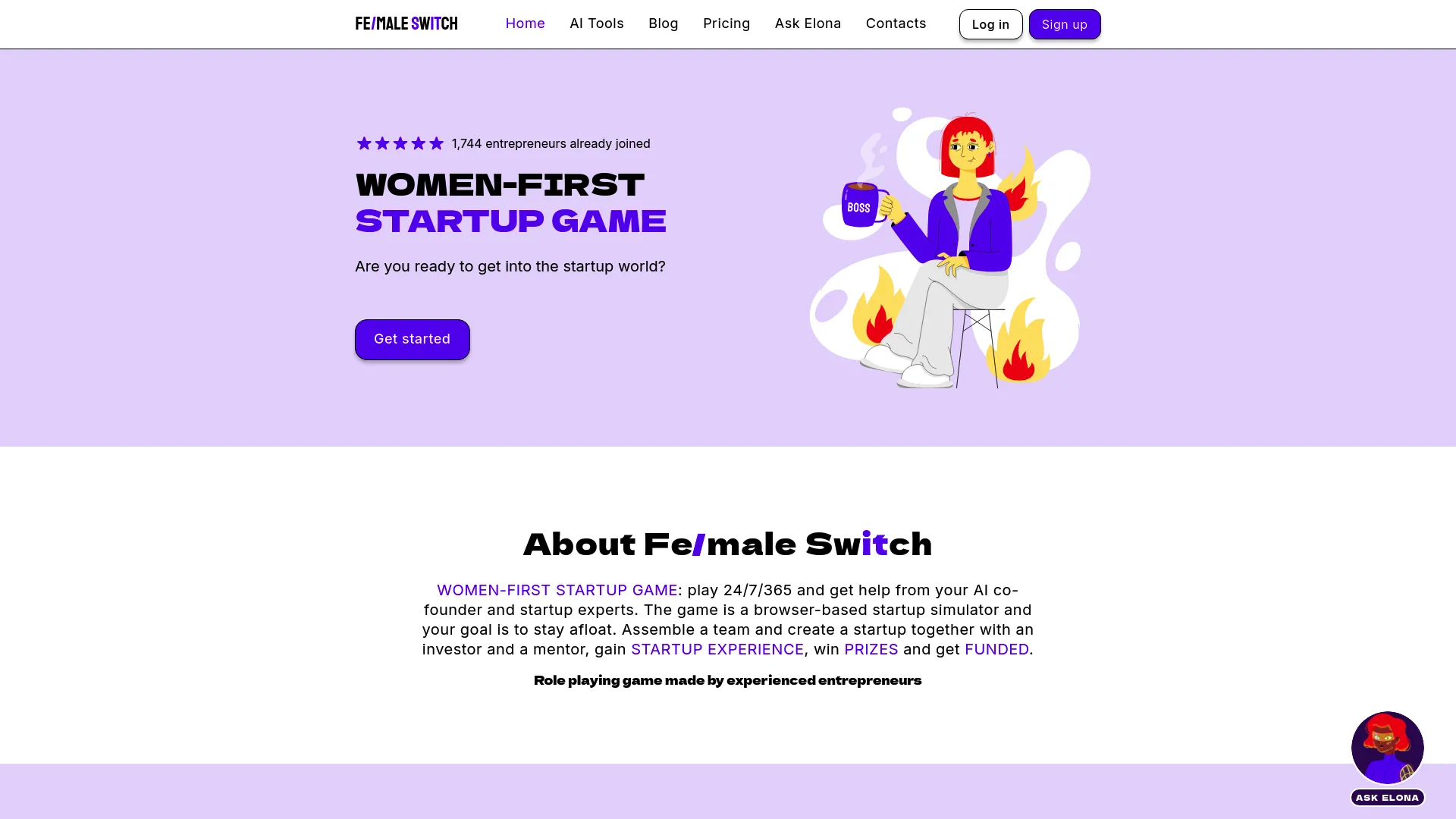 F/MS Startup Game screenshot