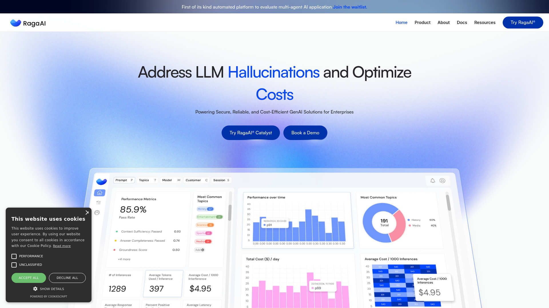 RagaAI Inc. screenshot