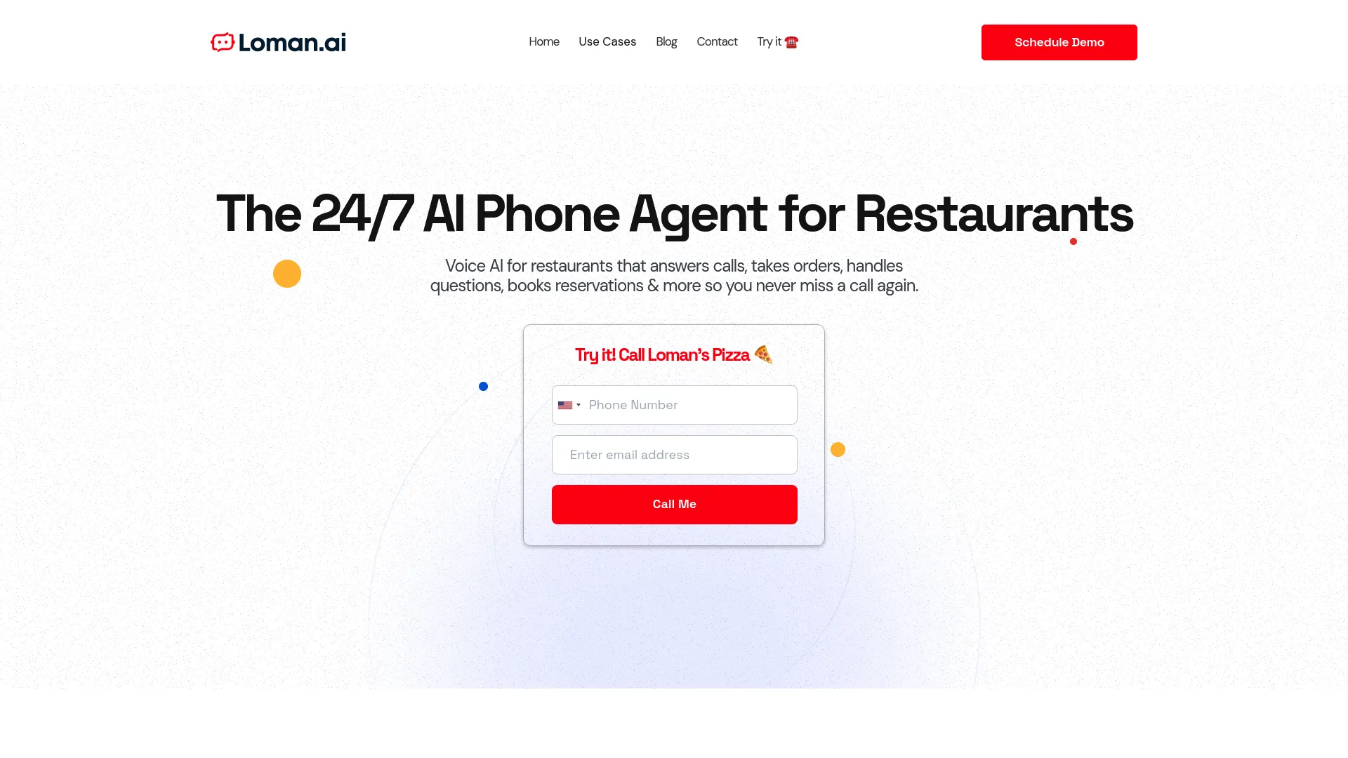 Loman - AI Phone Agent