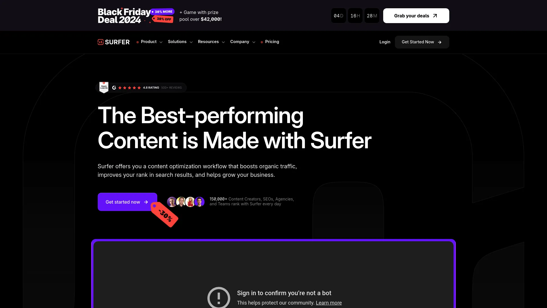 Surfer SEO - Content Optimization Tool