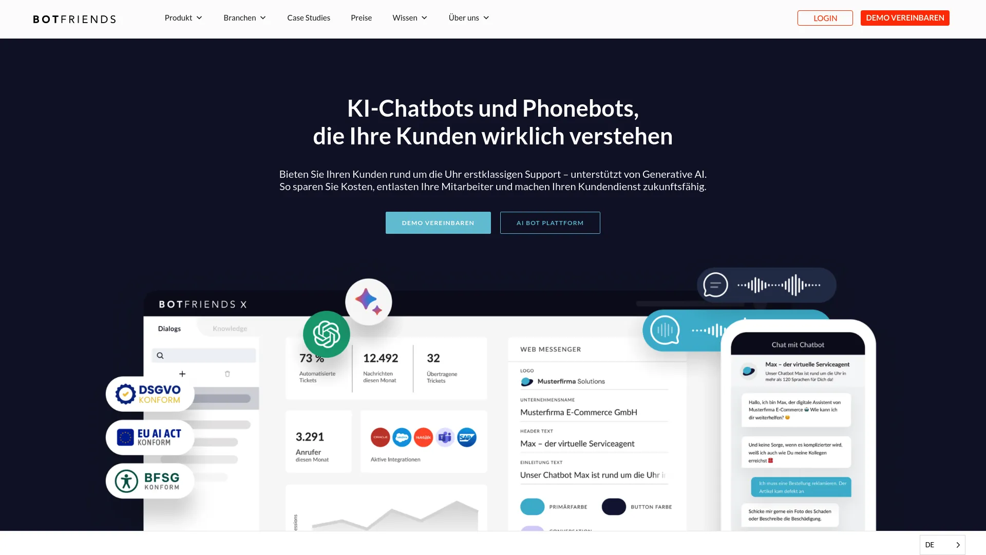 BOTfriends X screenshot