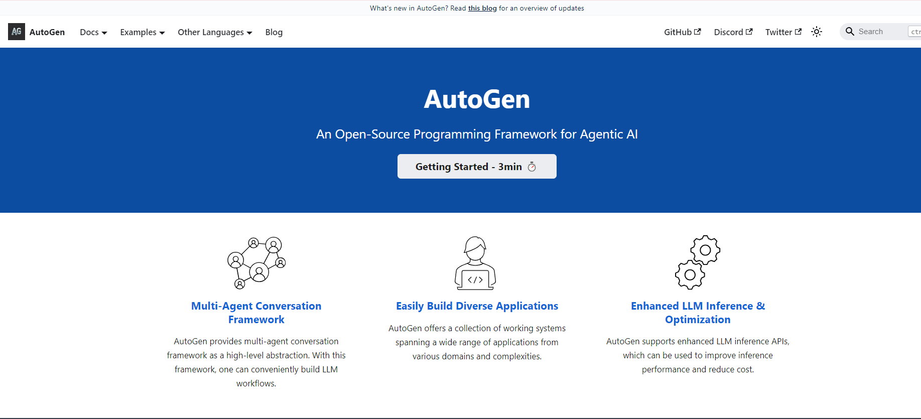 AutoGen screenshot