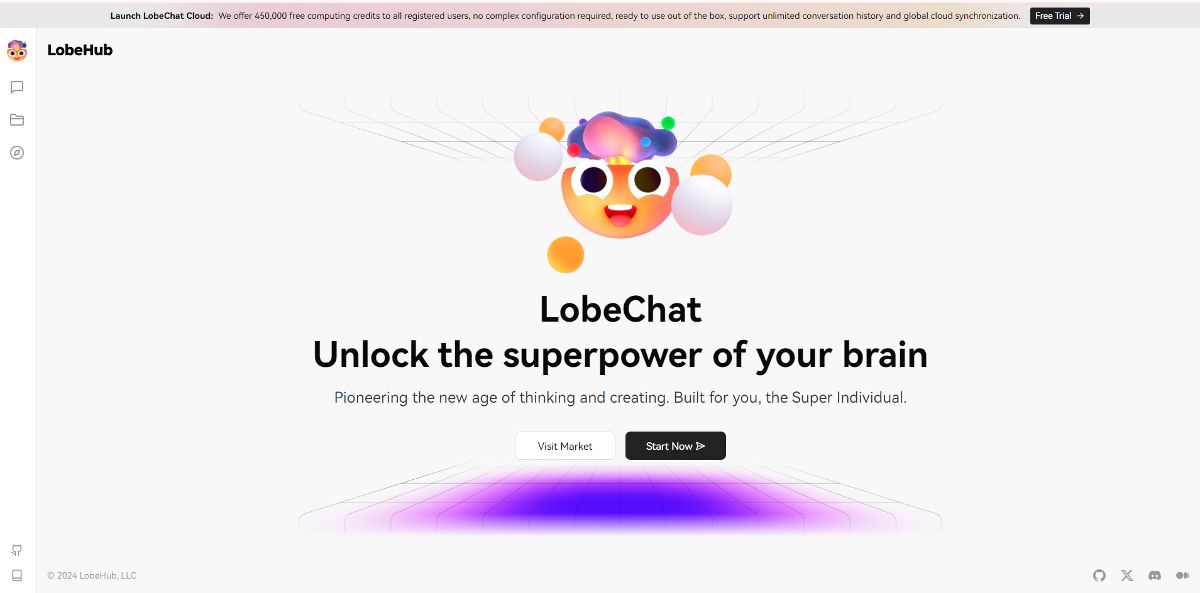 LobeChat screenshot