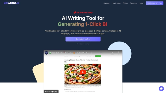 SEO Writing - AI Writing Tool