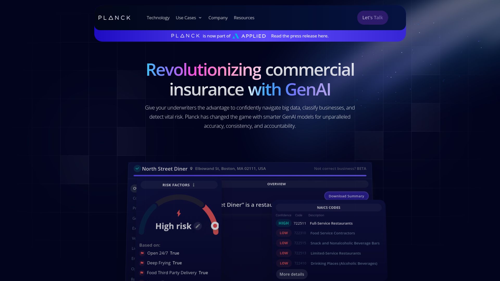 Planck Data screenshot