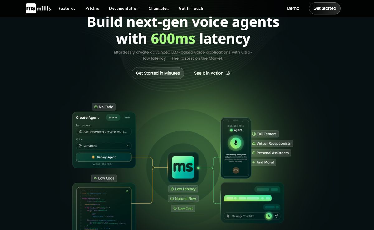 Millis AI screenshot