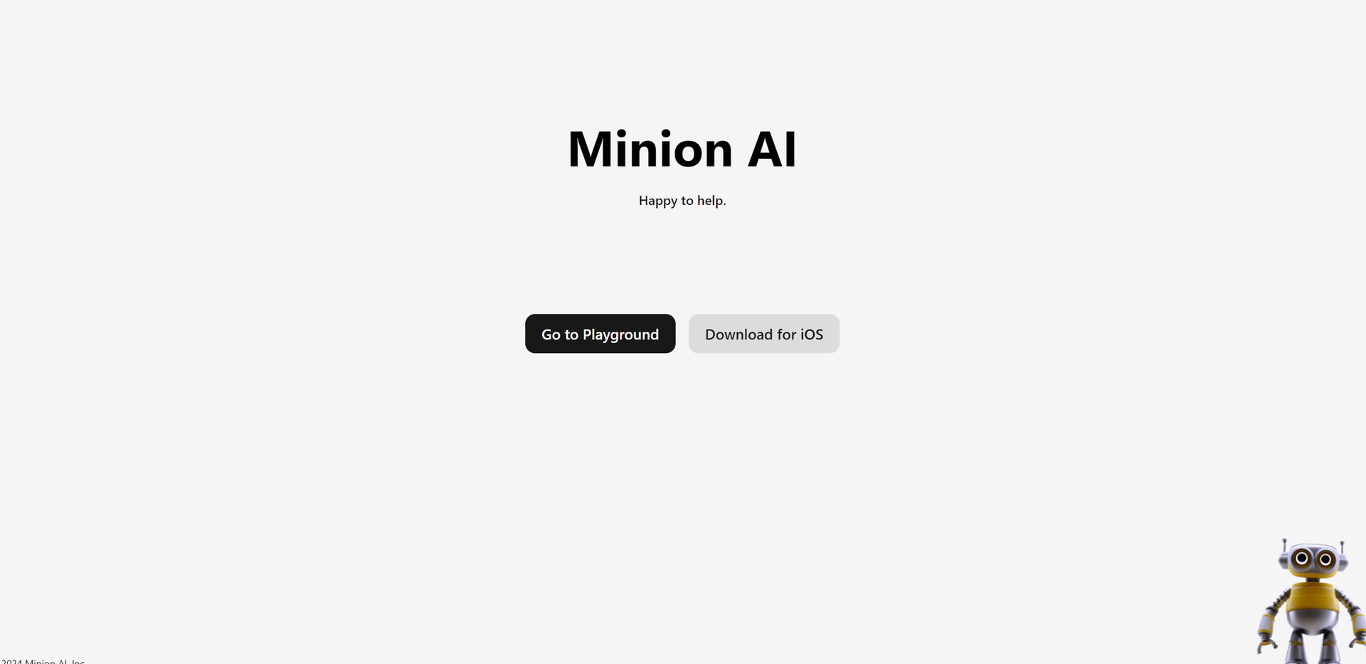 Minion AI screenshot