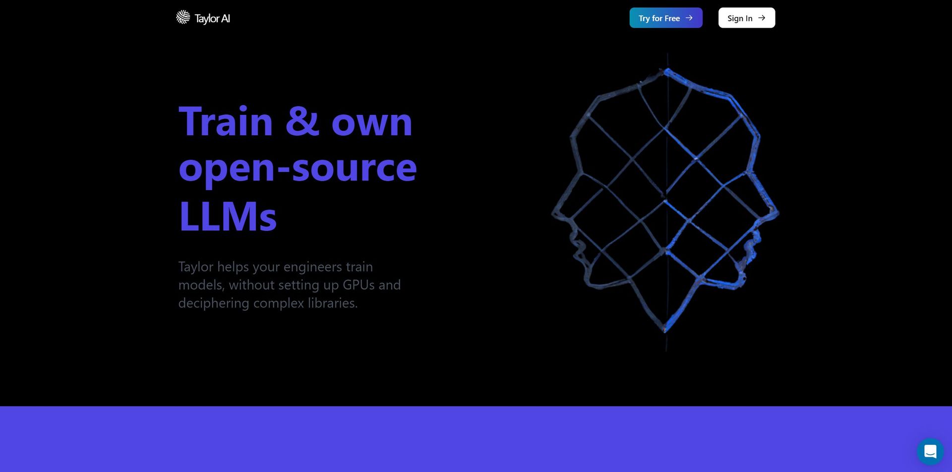 Taylor AI screenshot