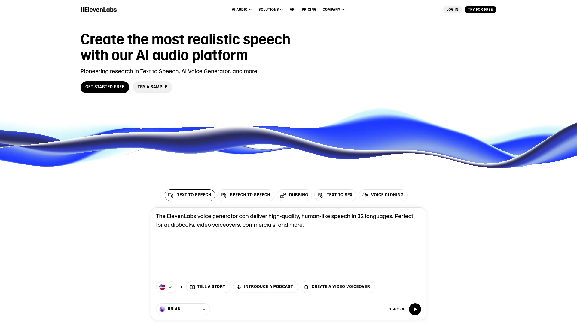 ElevenLabs: Advanced AI Voice Solutions