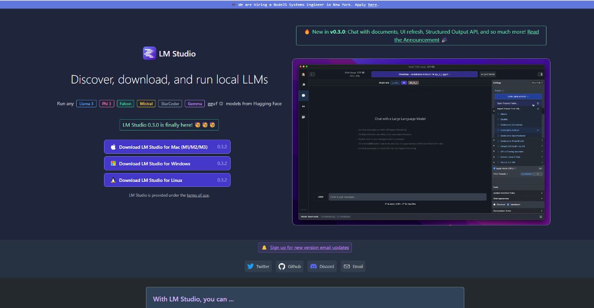 LM Studio screenshot