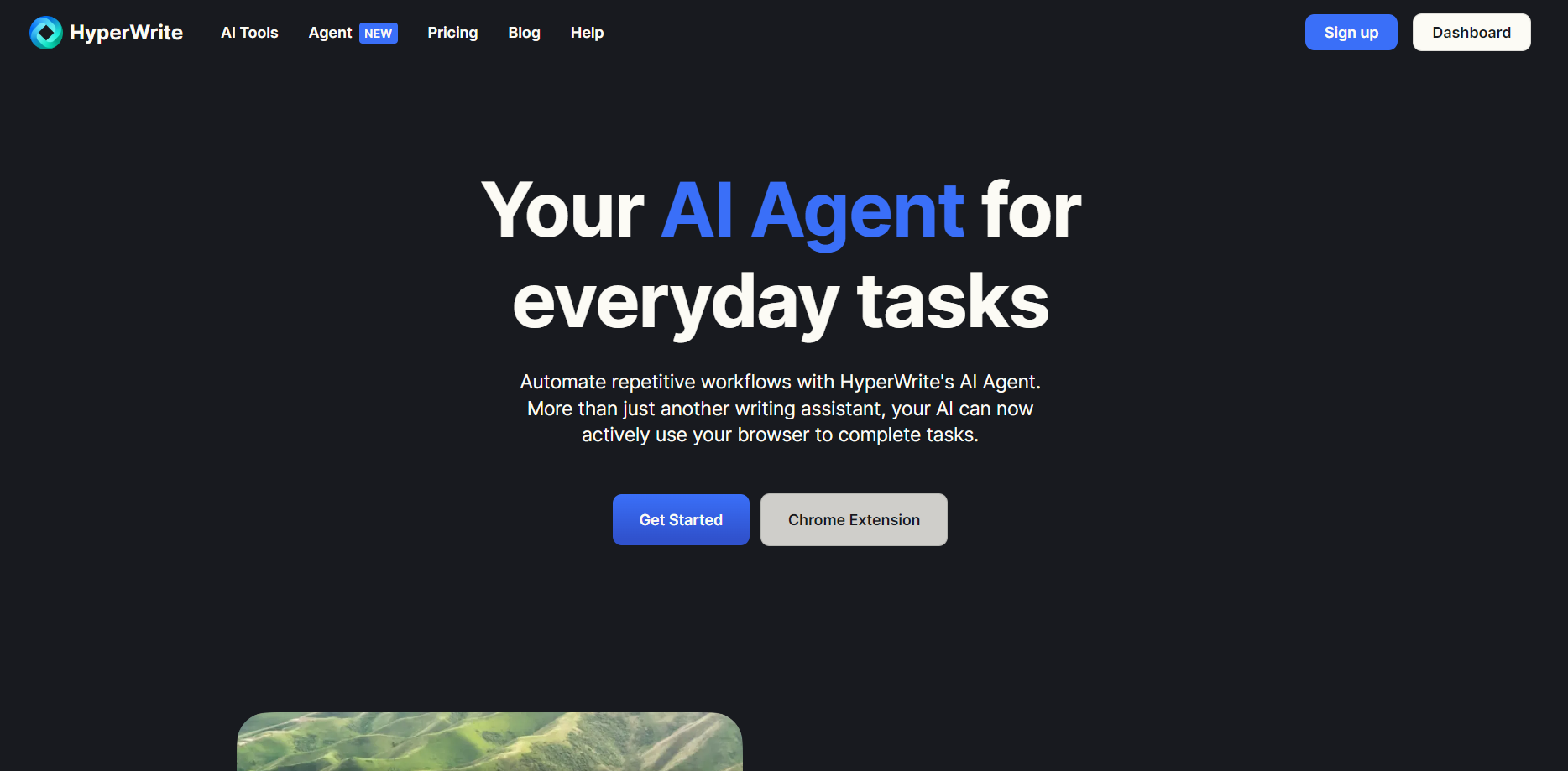 HyperWrite AI Agent screenshot