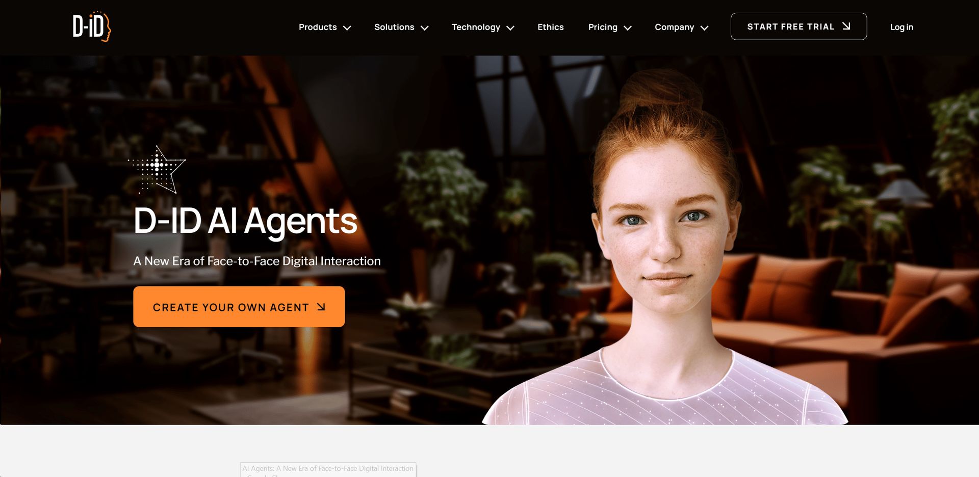 D-iD AI Agents screenshot