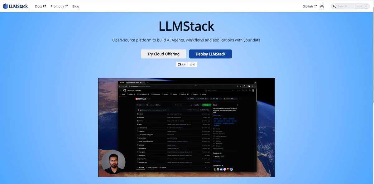 LLMStack screenshot