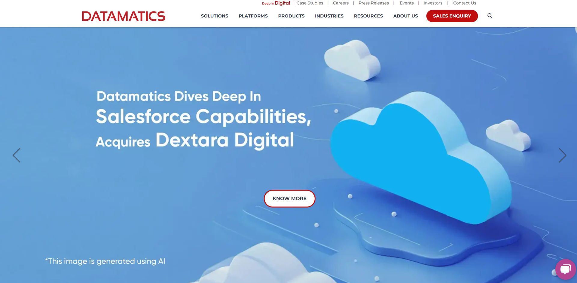 Datamatics screenshot