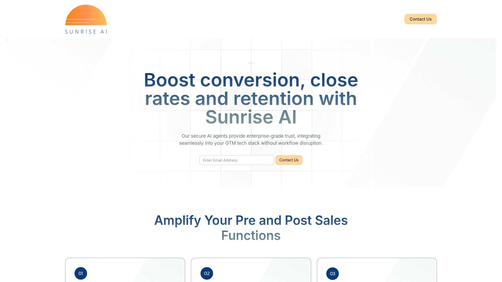 Sunrise AI screenshot