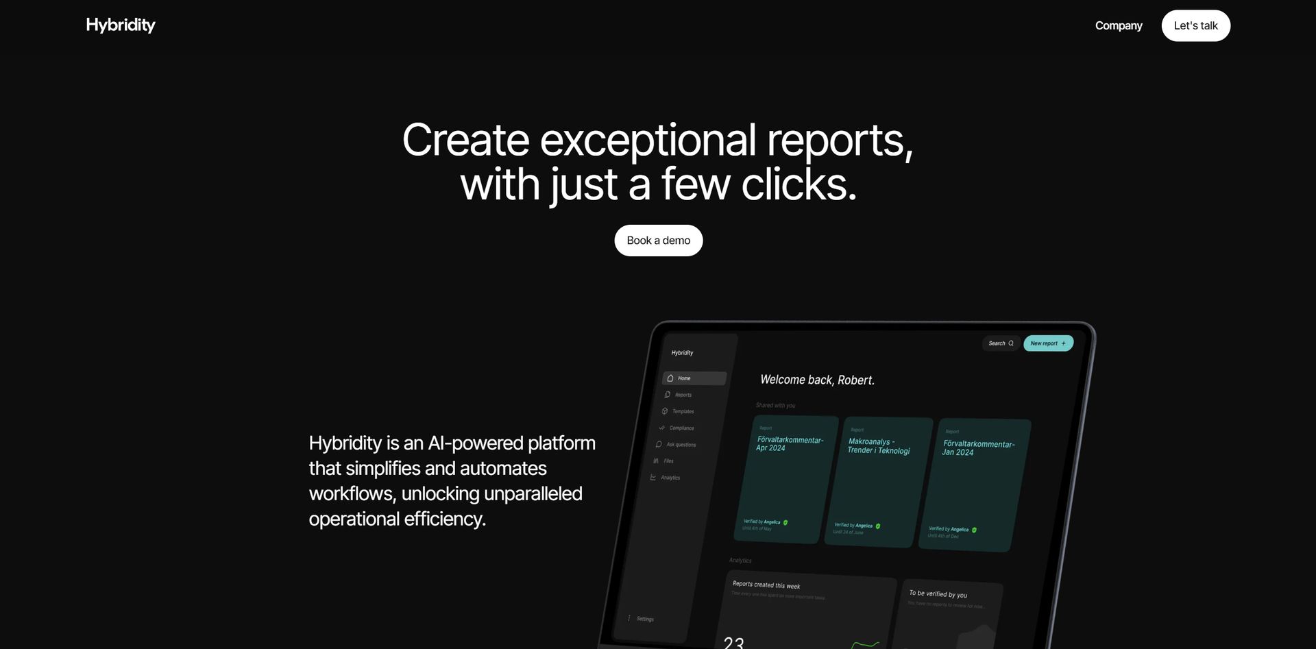 Hybridity screenshot