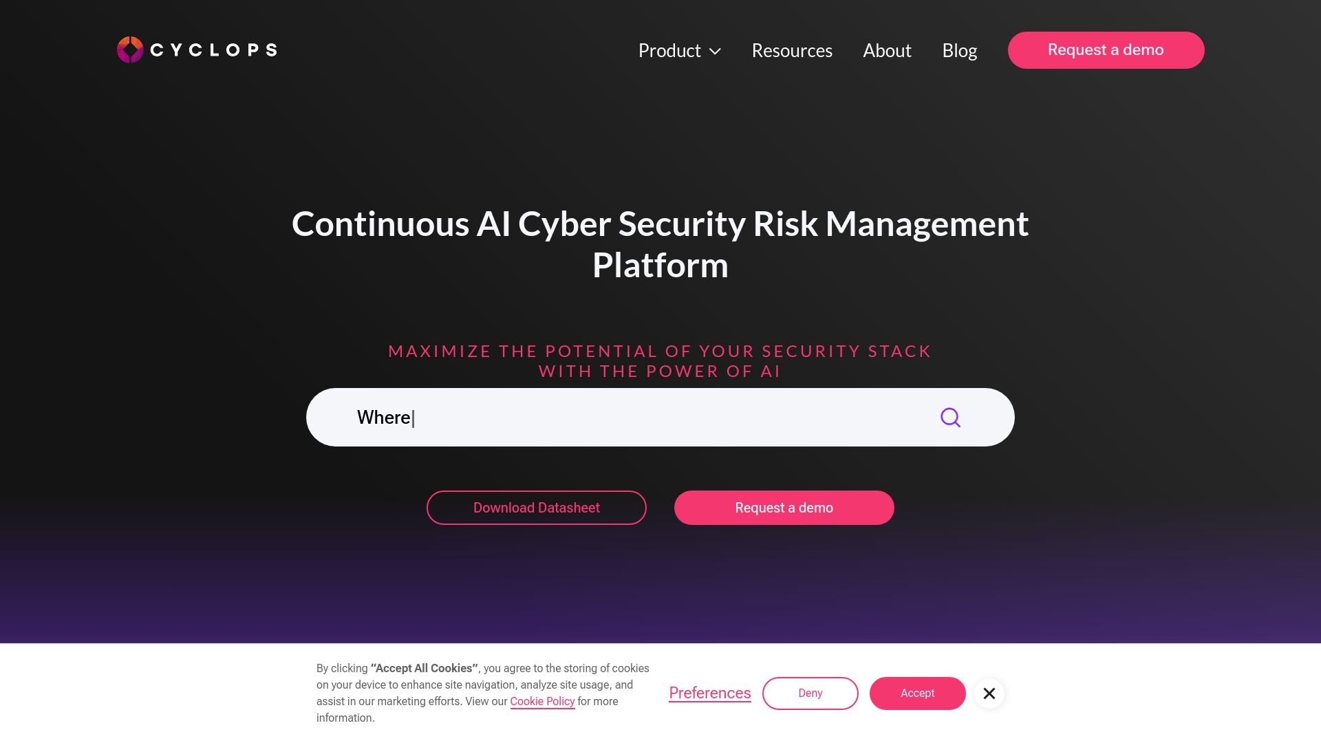 Cyclops Security screenshot