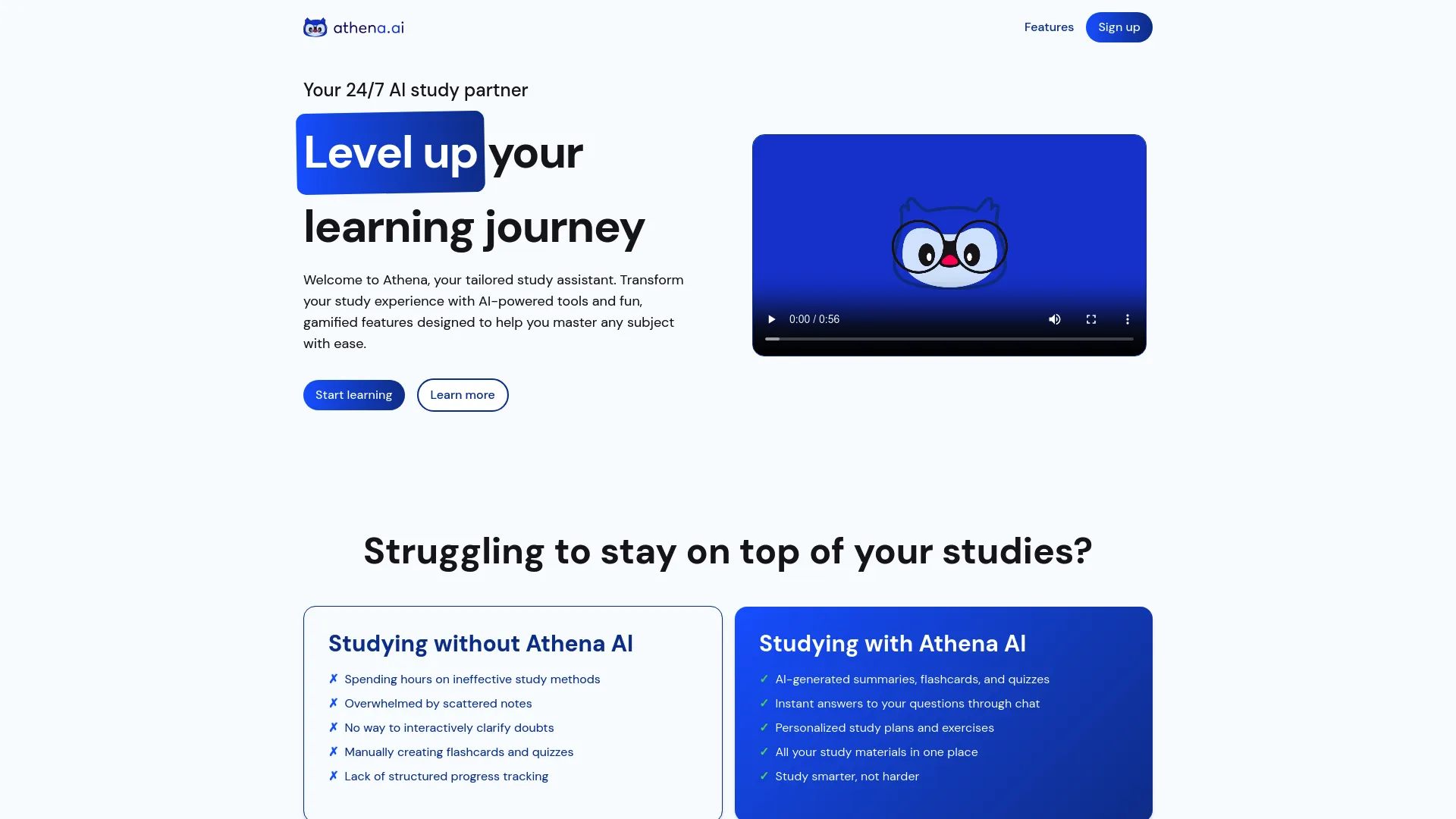 Athena AI screenshot