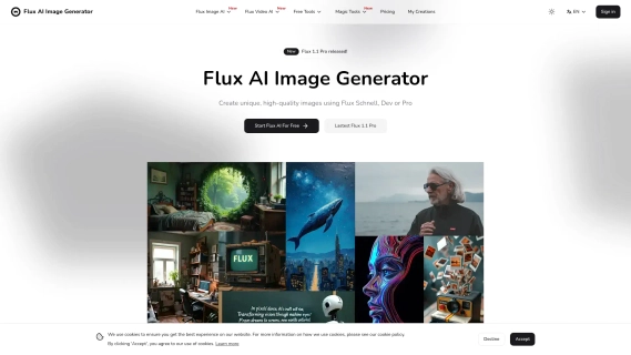 Flux AI Image Generator