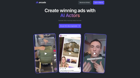 Arcads - AI Video Ad Creator