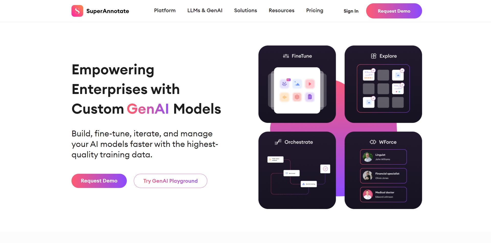 SuperAnnotate screenshot