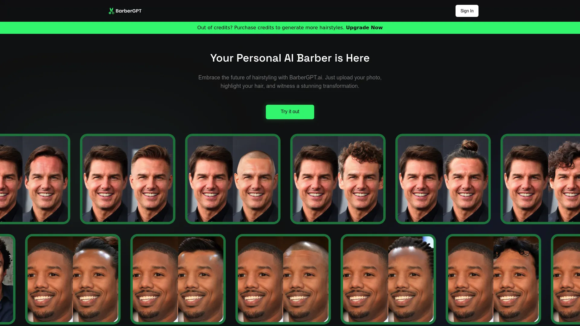 Barber GPT : Hairstyles AI