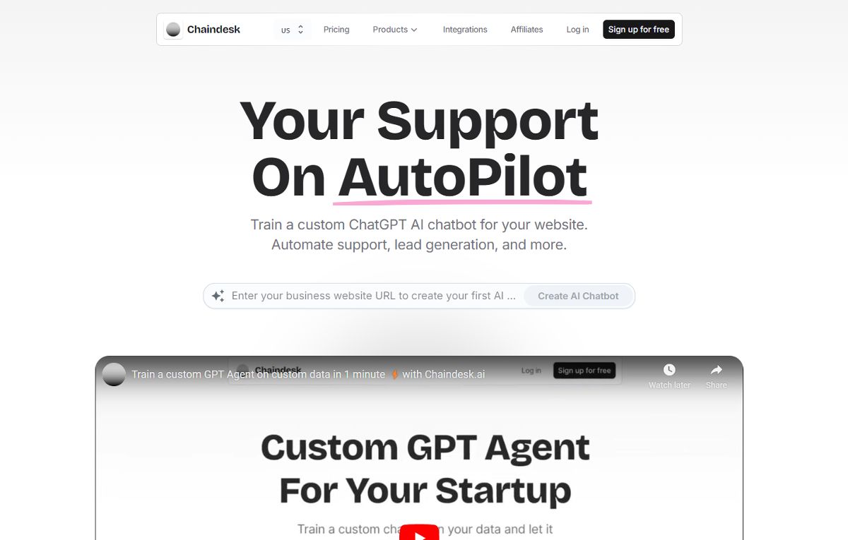 ChainDesk screenshot