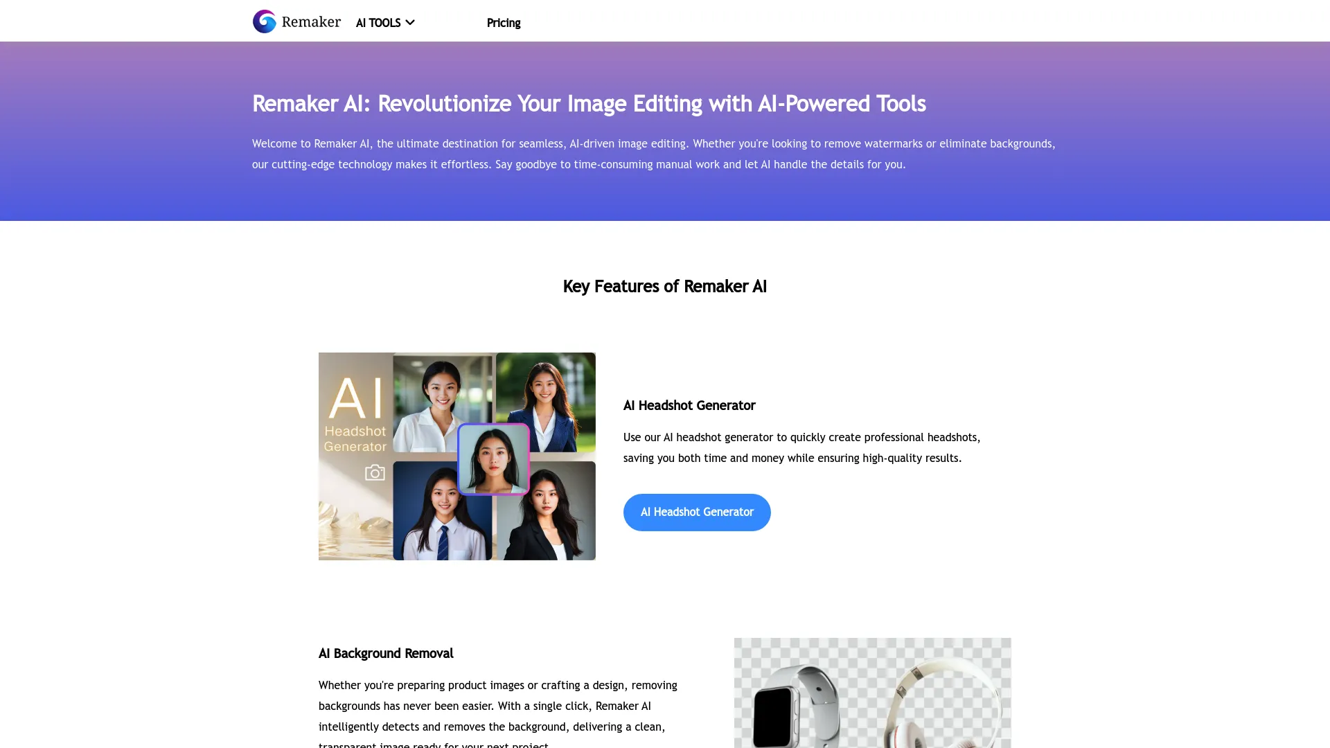 Remaker AI - AI Image Editing