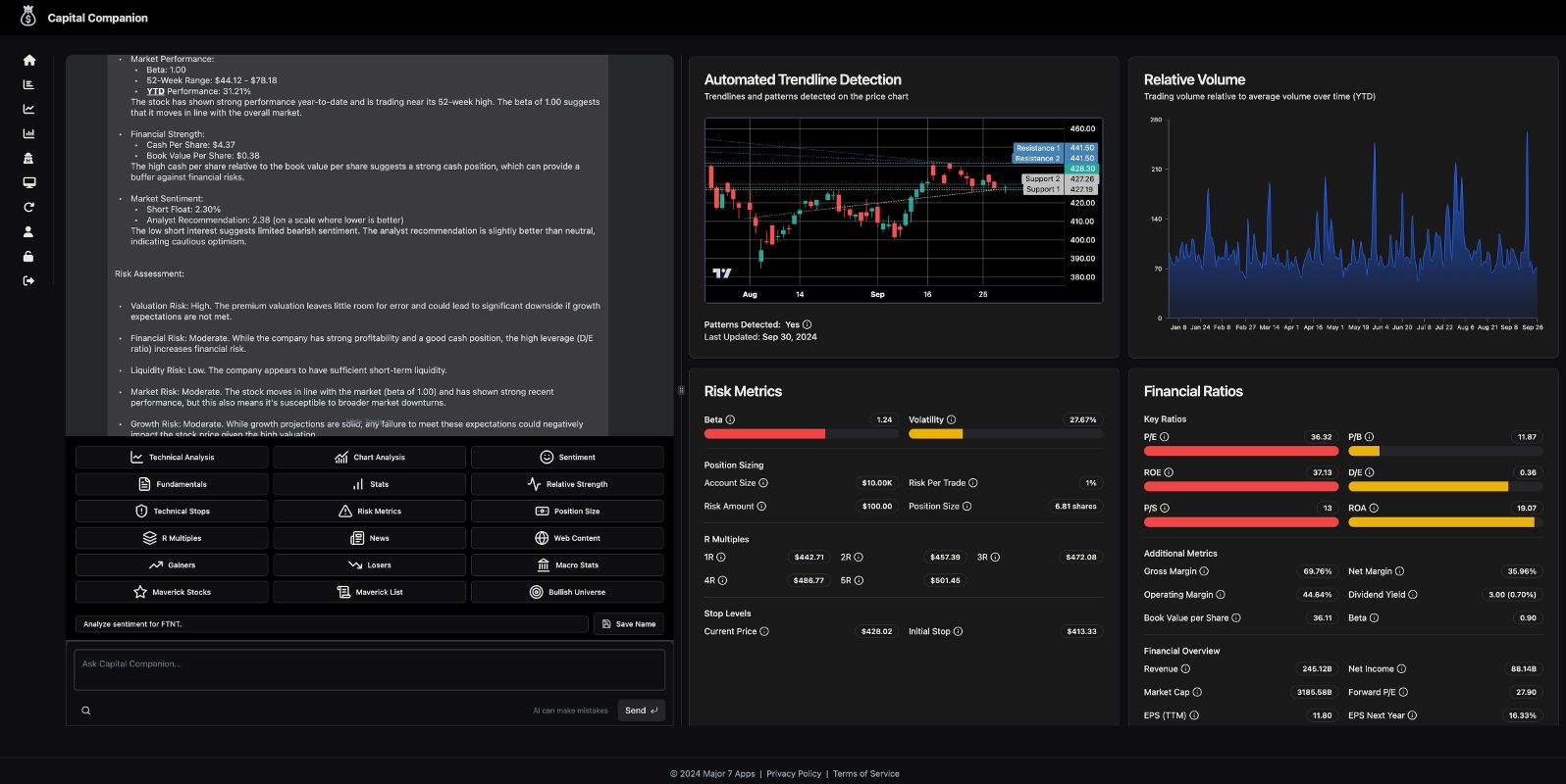 Capital Companion screenshot