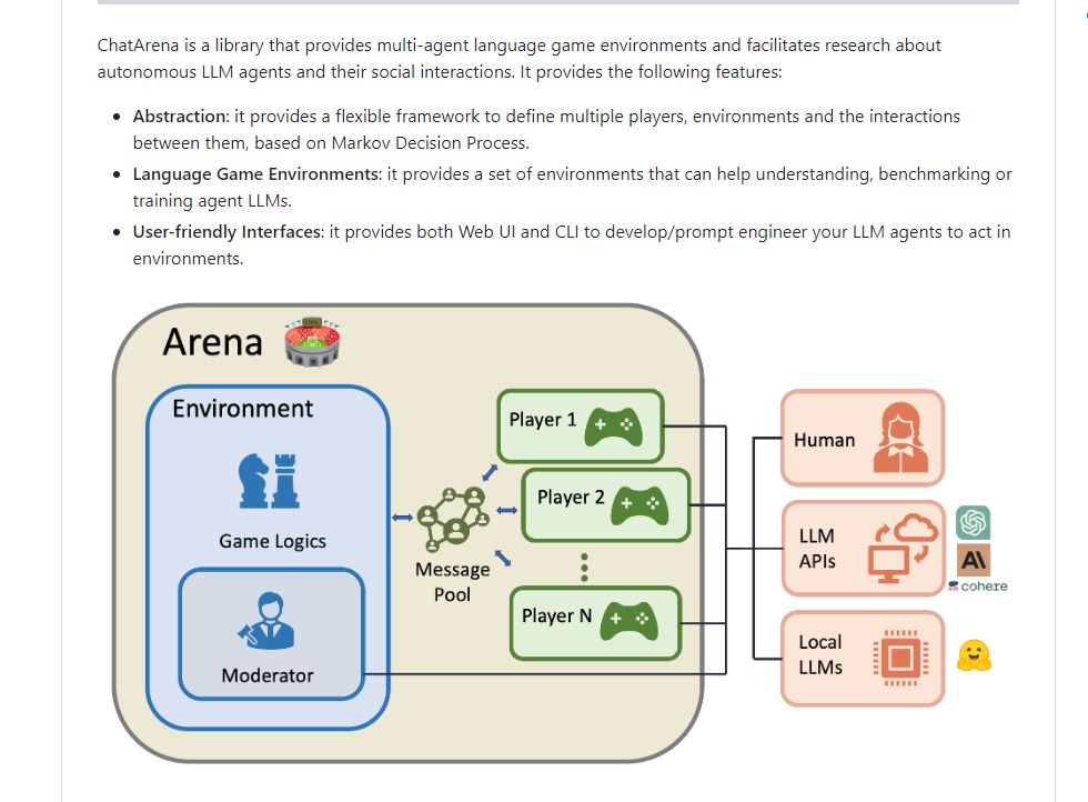 ChatArena screenshot