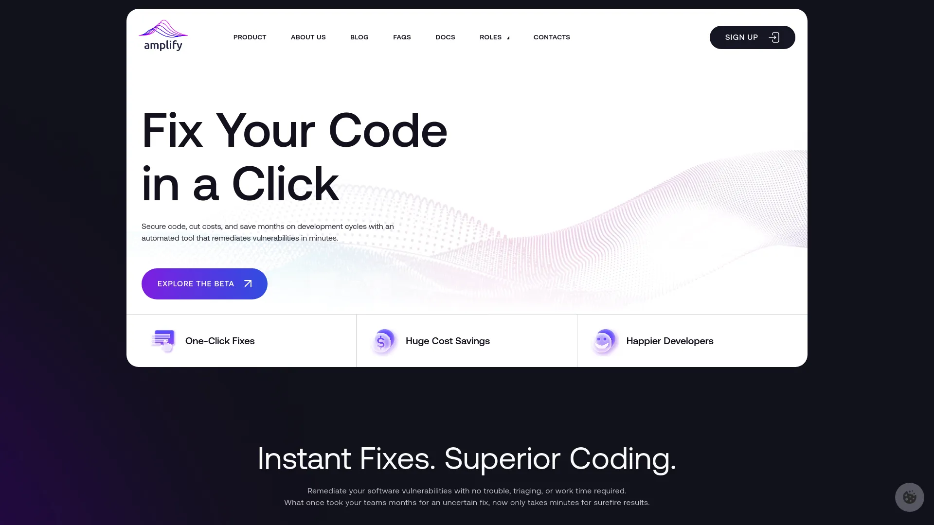 Amplify Security screenshot
